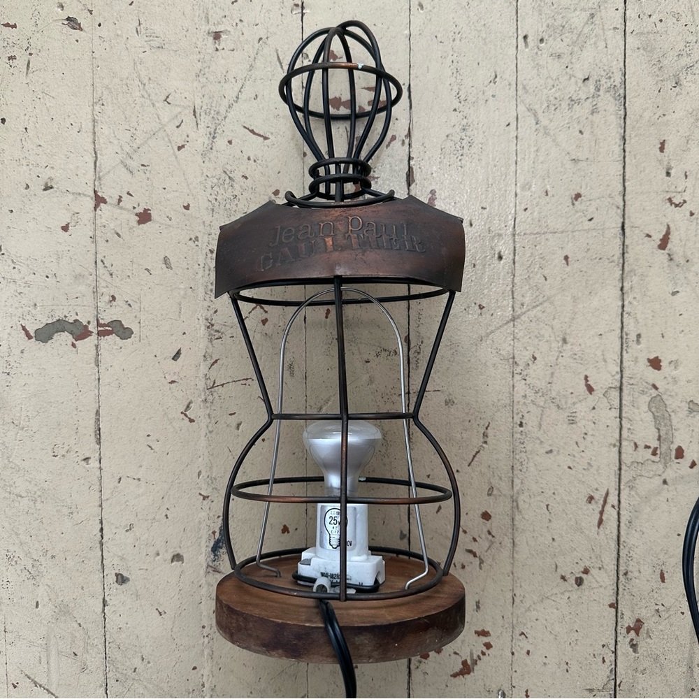 90s Jean Paul Gaultier Store Display Lamp